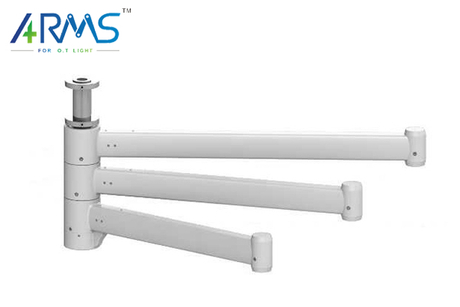 Triple rotation body for operating light